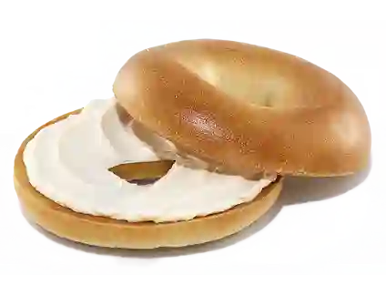 Bagels With Cream Cheese Spread