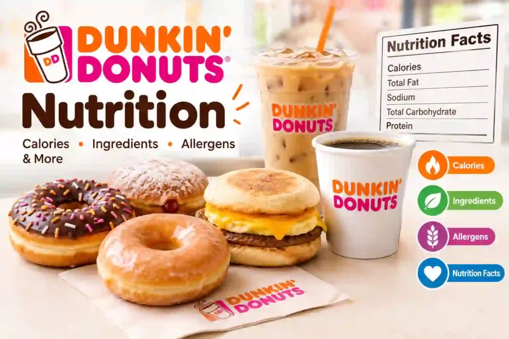 Dunkin Donuts Nutrition